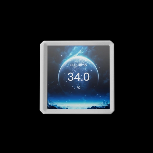 Gamdias AURA GL360 LCD White ARGB CPU Liquid Cooler